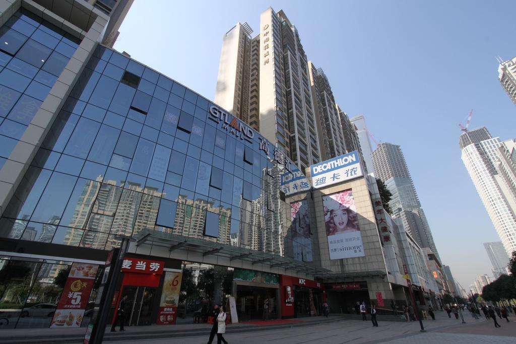 Guangzhou City Inn Apartment - Poly D Plaza Branch Bagian luar foto